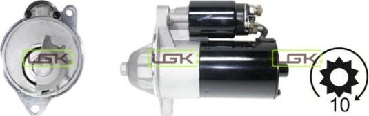 LGK 339016 - Starteris www.autospares.lv