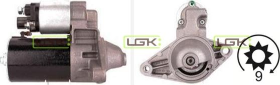 LGK 335955 - Starteris www.autospares.lv