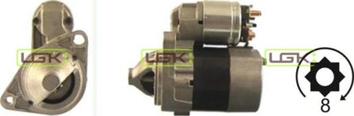 LGK 335866 - Starteris www.autospares.lv