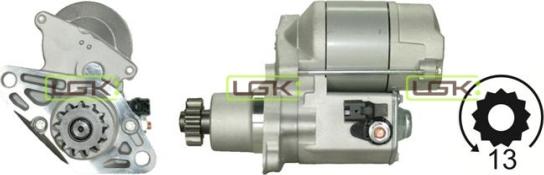 LGK 335750 - Стартер www.autospares.lv