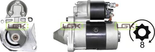 LGK 336430 - Starteris www.autospares.lv