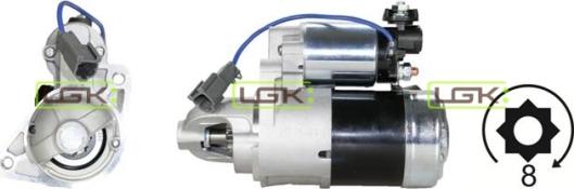 LGK 336092 - Starteris www.autospares.lv