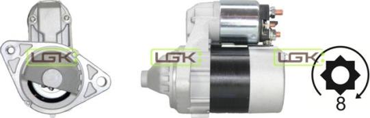 LGK 336076 - Starteris www.autospares.lv