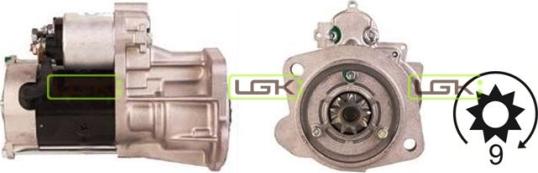 LGK 336340 - Starteris www.autospares.lv