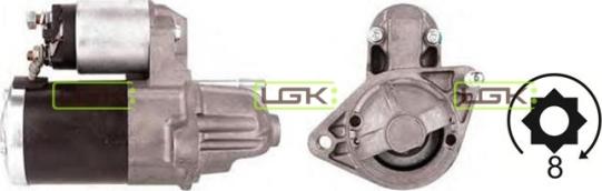 LGK 336327 - Starteris www.autospares.lv