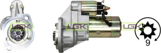 LGK 336266 - Стартер www.autospares.lv