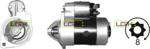 LGK 336206 - Starter www.autospares.lv