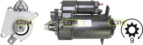 LGK 330469 - Стартер www.autospares.lv