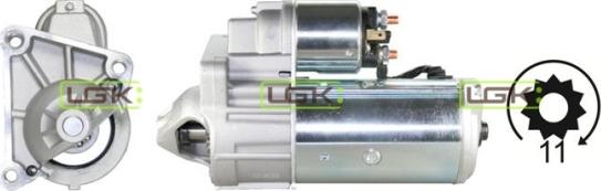 LGK 330836 - Стартер www.autospares.lv