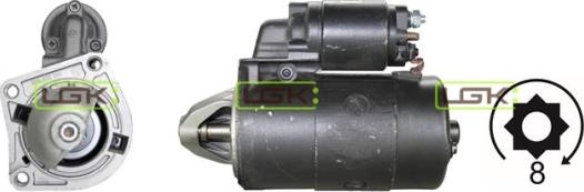 LGK 330876 - Стартер www.autospares.lv