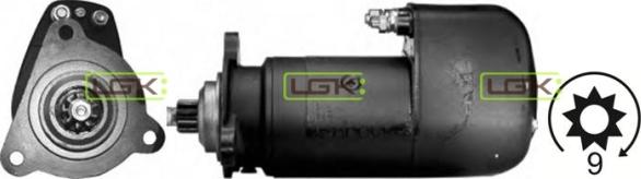 LGK 330343 - Starteris www.autospares.lv