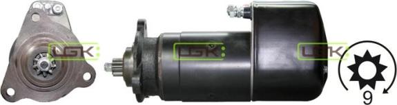 LGK 330350 - Starteris www.autospares.lv