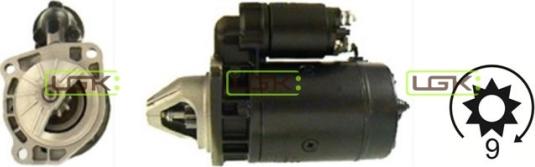 LGK 330266 - Starter www.autospares.lv