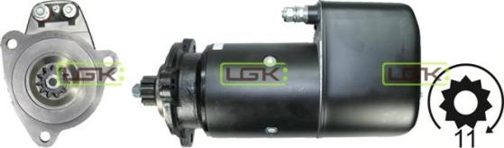 LGK 330769 - Starteris www.autospares.lv