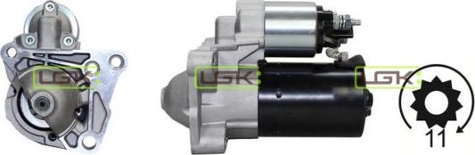 LGK 331444 - Starteris www.autospares.lv