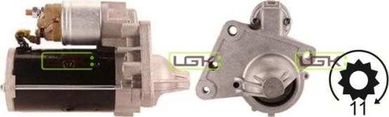 LGK 331454 - Starter www.autospares.lv