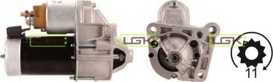 LGK 331465 - Starteris www.autospares.lv