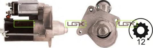 LGK 331400 - Starteris www.autospares.lv