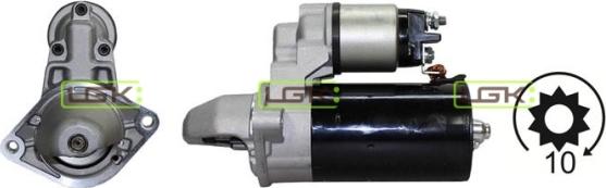 LGK 331424 - Starter www.autospares.lv