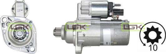 LGK 331423 - Starteris www.autospares.lv