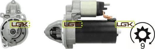 LGK 331699 - Стартер www.autospares.lv