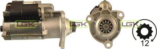 LGK 331871 - Starteris www.autospares.lv