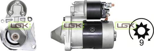 LGK 331344 - Starteris www.autospares.lv