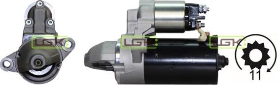 LGK 331366 - Starteris www.autospares.lv