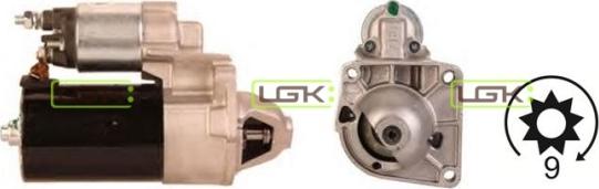 LGK 331314 - Starteris www.autospares.lv