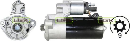 LGK 332075 - Стартер www.autospares.lv