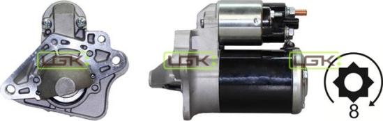 LGK 332144 - Starteris autospares.lv