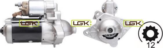 LGK 332214 - Starteris www.autospares.lv