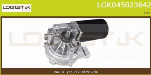 LGK LGK045023642 - Stikla tīrītāju motors www.autospares.lv