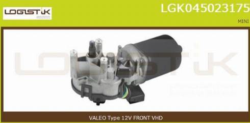 LGK LGK045023175 - Stikla tīrītāju motors www.autospares.lv