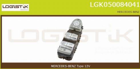 LGK LGK050084041 - Switch, window regulator www.autospares.lv