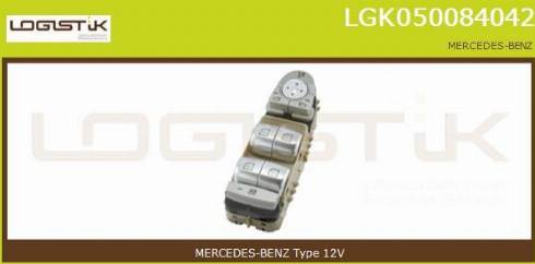 LGK LGK050084042 - Switch, window regulator www.autospares.lv