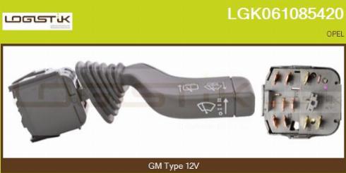 LGK LGK061085420 - Slēdzis uz stūres statnes www.autospares.lv