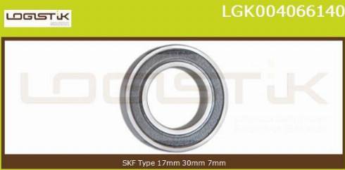 LGK LGK004066140 - Подшипник www.autospares.lv