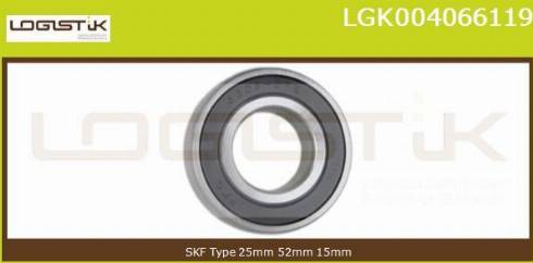 LGK LGK004066119 - Gultnis autospares.lv