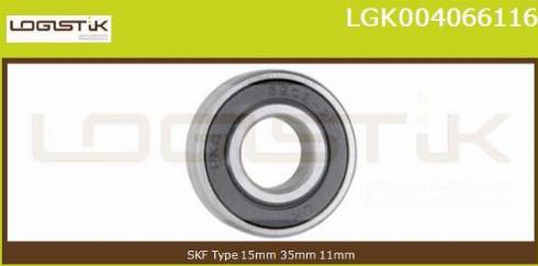 LGK LGK004066116 - Gultnis www.autospares.lv