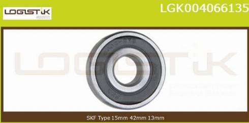 LGK LGK004066135 - Подшипник www.autospares.lv