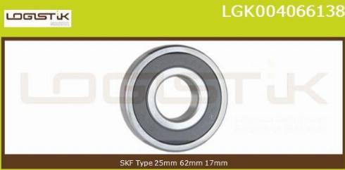 LGK LGK004066138 - Gultnis www.autospares.lv