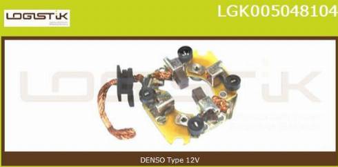 LGK LGK005048104 - Кронштейн, угольная щетка www.autospares.lv