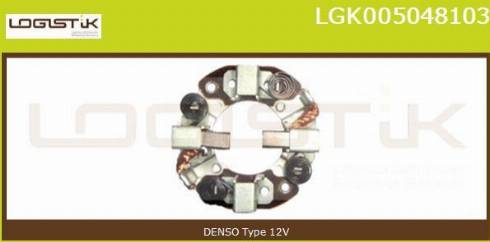 LGK LGK005048103 - Кронштейн, угольная щетка www.autospares.lv