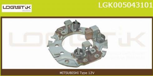 LGK LGK005043101 - Kronšteins, Ogļu sukas autospares.lv