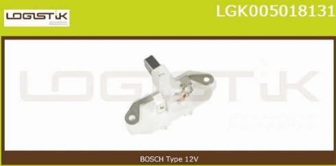 LGK LGK005018131 - Кронштейн, угольная щетка www.autospares.lv