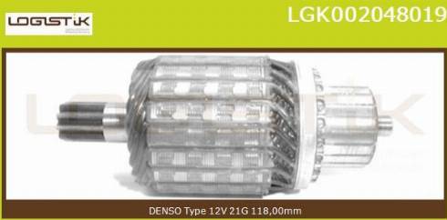 LGK LGK002048019 - Enkurs, Starteris www.autospares.lv