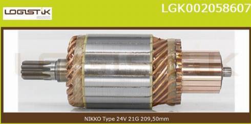 LGK LGK002058607 - Enkurs, Starteris autospares.lv