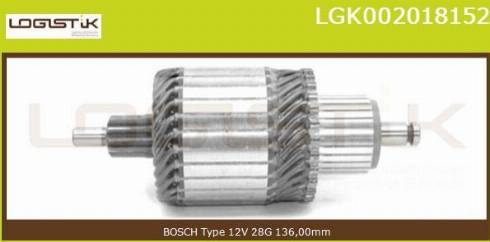 LGK LGK002018152 - Enkurs, Starteris autospares.lv