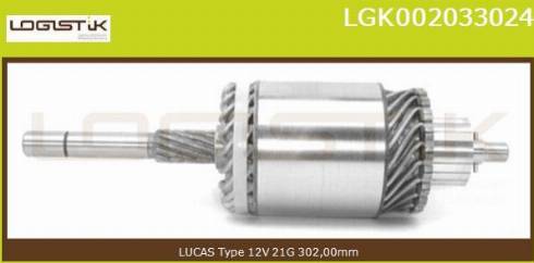 LGK LGK002033024 - Enkurs, Starteris autospares.lv